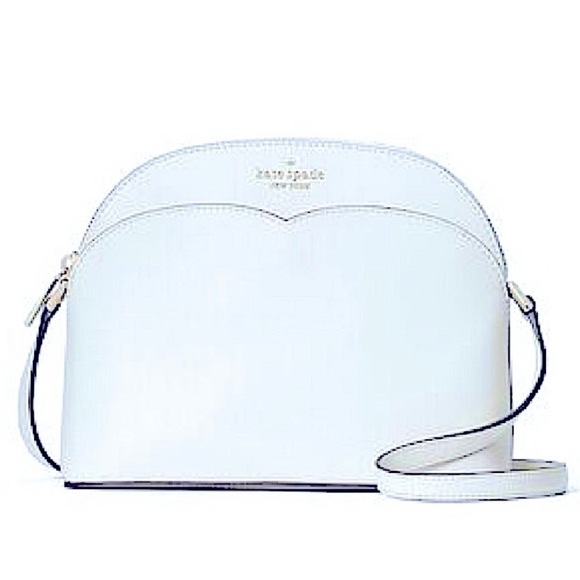 kate spade Bags New Kate Spade Payton Dome Crossbody In White